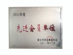 2011先进会员单位