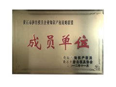 黄石市挤出模具企业知(zhi)识产权战(zhan)略联盟(meng)成员单(dan)位